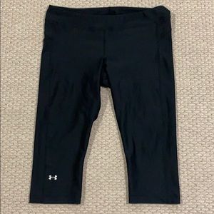 Under Armor Black Crop Exercise Tights